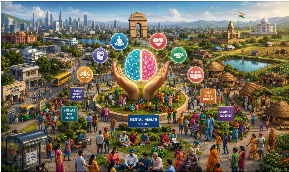 Addressing Mental Health in India: Challenges and Solutions